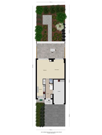 Floorplan - Veenzoom 1D, 2804 CA Gouda